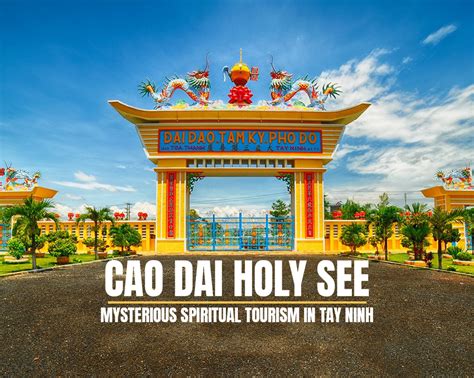 A Pagoda de Cao Dai - Uma Erupção Colorida e Espiritual na Cidade de Tây Ninh!